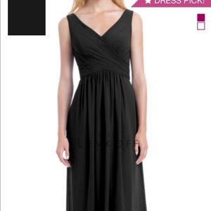 Black gown. Worn one night. Perfect condition